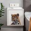 Self-adhesive Fierce Cheetah Wall Stickers for Living Room Bedroom Home Decor