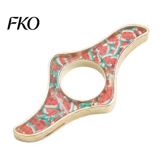 Anti-bend Page Holder Book Holder, Glitter Thumb Ring for Reading, One Hand Reading Tool Metal Opener Accessory Students Readers Crushed Stone