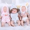 6’’ Life Like Reborns Doll Toy Figure Interaction Fullbody Silicone Newborns Doll that Looks Real with EyesOpened