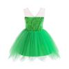 Dressy Daisy Princess Green Fancy Fairy Costume Dress with Butterfly Wings for Toddler and Party Sizes Months Girls, Halloween, Birthday, Outfit,