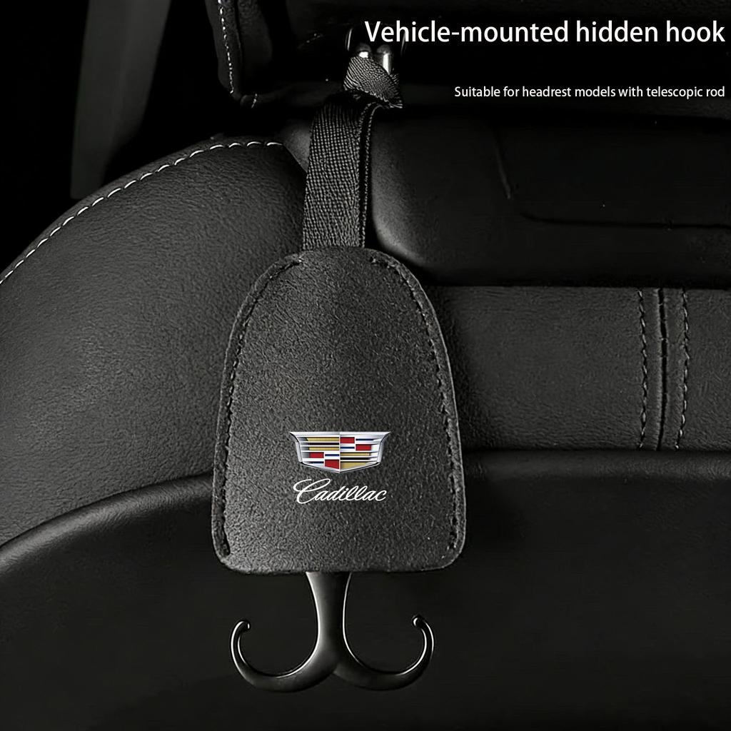 Car Hidden Seat Headrest Hook Car Storage Rack for Cadillac Escalade DTS SRX DSFB5 XT4 XT5 XTS ATS BLS CT4 CT5 CT6 CTS SLR SLS