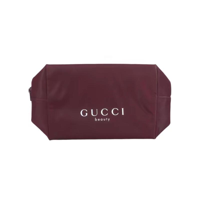 Gucci Kosmetiktasche/Kulturbeutel [Personalisierte Tasche] Berlin Flowers Glitzer Katze Geschenk Retro Weinrot Vergoldet Duft Blumen in Berlin Originalversion