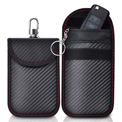 Borsa Faraday Custodia per chiavi per auto Custodia per chiavi per auto portatile antifurto con blocco del segnale resistente all'usura Custodia Faraday
