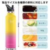 CHENGWEI 1 Liter Stainless Steel Water Bottle with Vacuum Keeps Drinks Cold or Compatible with Carbonated Sports Easy To Direct Suitable for High