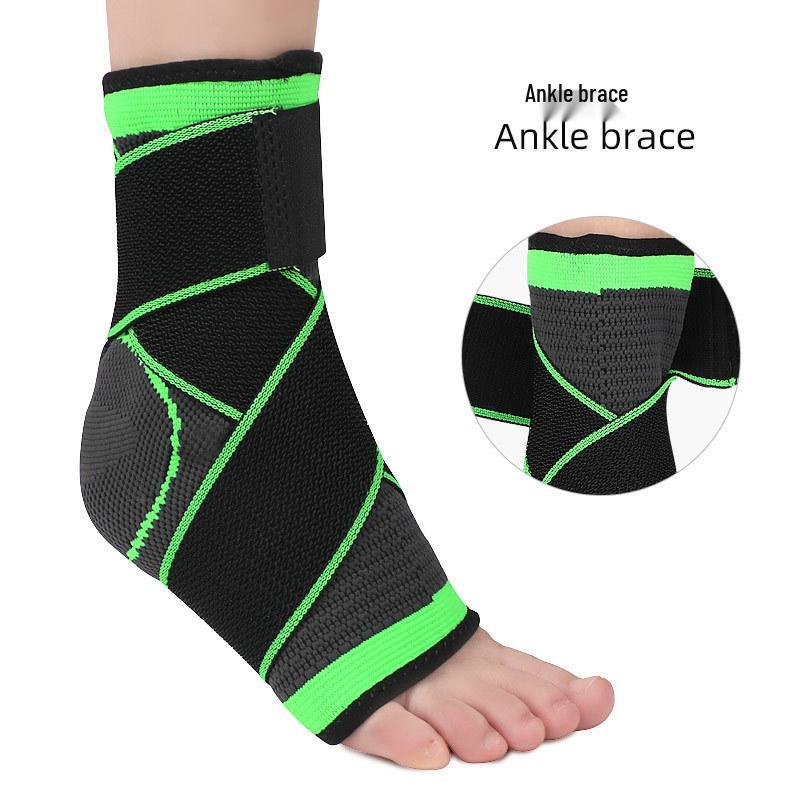 Breathable Pressurized Ankle Brace with Adjustable Strap