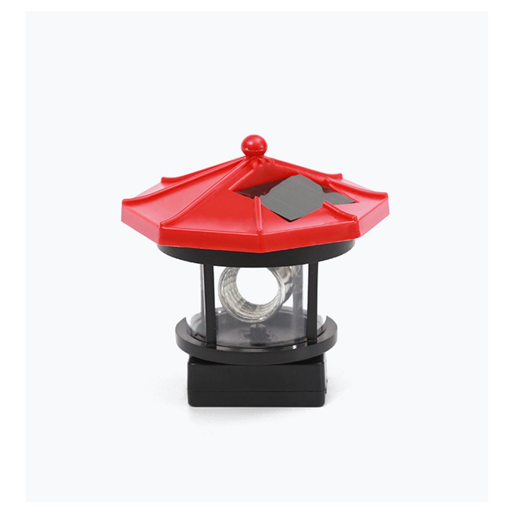1PC Led Solar Rotating Lighthouse Outdoor Waterproof Garden Villa Courtyard Decoration Induction Landscape Light