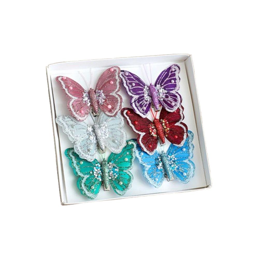 Glitter Christmas Tree Decorations Artificial Xmas Tree Pendants  Festival Decoration