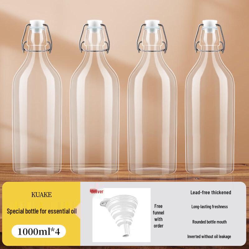 Qiwei Food-Grade Glass Sesame Oil Bottle