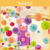 8 9pcs 10 Tissue Paper Pom Poms Ball Wedding Birthday Party Baby Decor Room