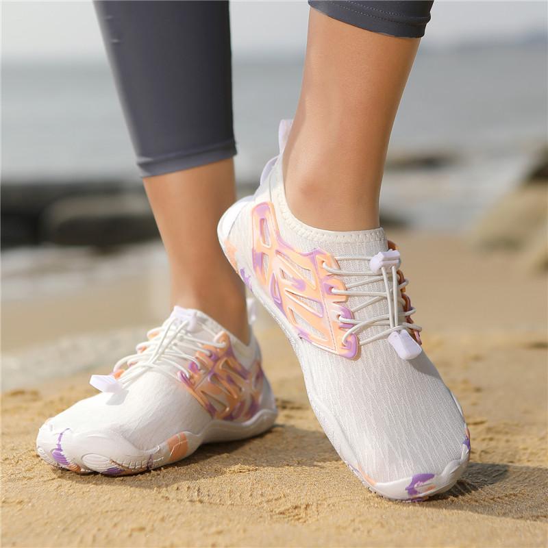 Wassersportschuhe Schnelltrocknende Aqua-Schuhe zum Schwimmen Surfen Herren Damen Barfuß Strandwatschuhe Leichte Atmungsaktive Watschuhe