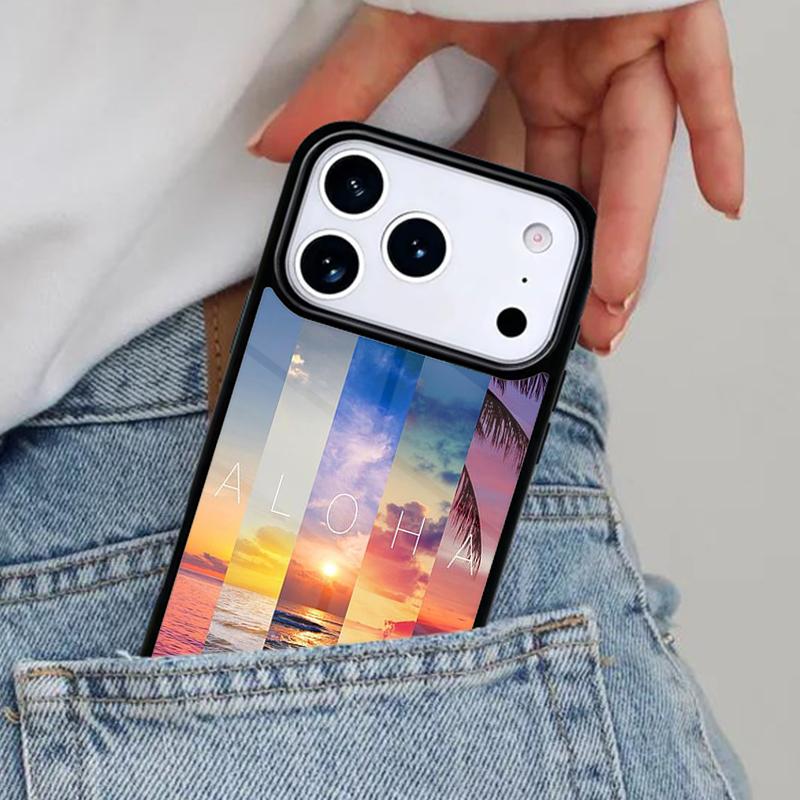 Hello Hawaii Aloha Beaches Phone Case for iPhone 16e 15 14 13 12 17 Pro Max Plus Air 17pro Cover Coque
