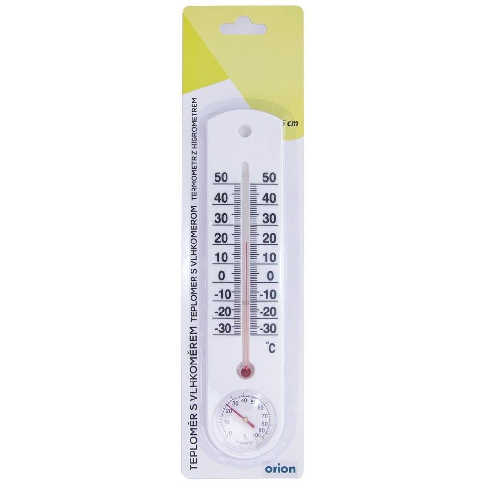 Thermometer With Hygrometer 25 Cm