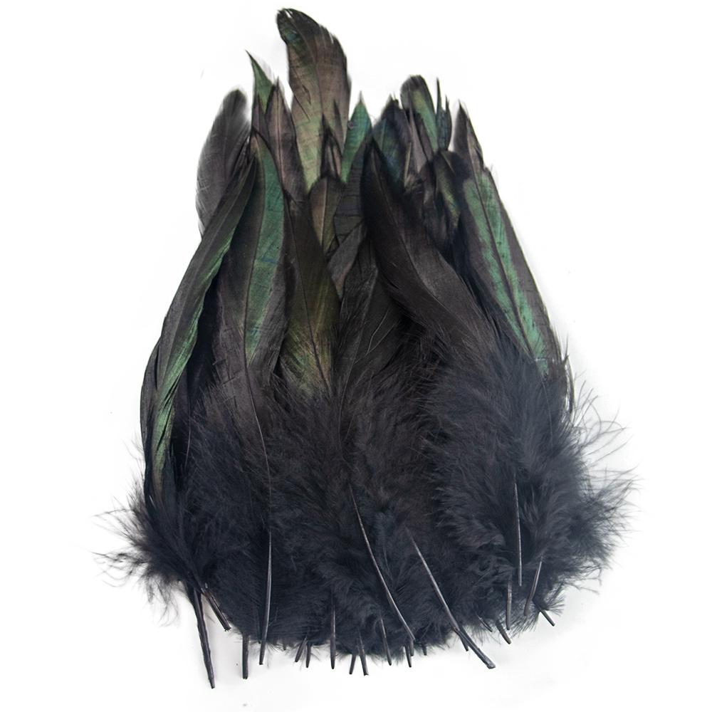 15-20CM Natürliche Fasanenfedern Basteln DIY Karnevalszubehör 50 STÜCKE/Los Hühnerfedern Handwerk Schmuckdekoration Federn