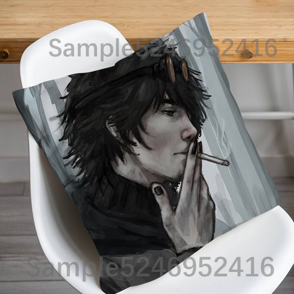 CCreepypasta Ticci Toby Pillowcases Cute Funny Pillow Case For Wedding Party Home Decor Comfy Pillow Cover
