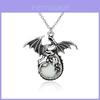 Collier Pendentif Dragon Lumineux Game of Thrones Vintage