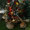 Pine Cone Mini Christmas Trees Colorful String Light Christmas Pine Tree  Christmas Decoration