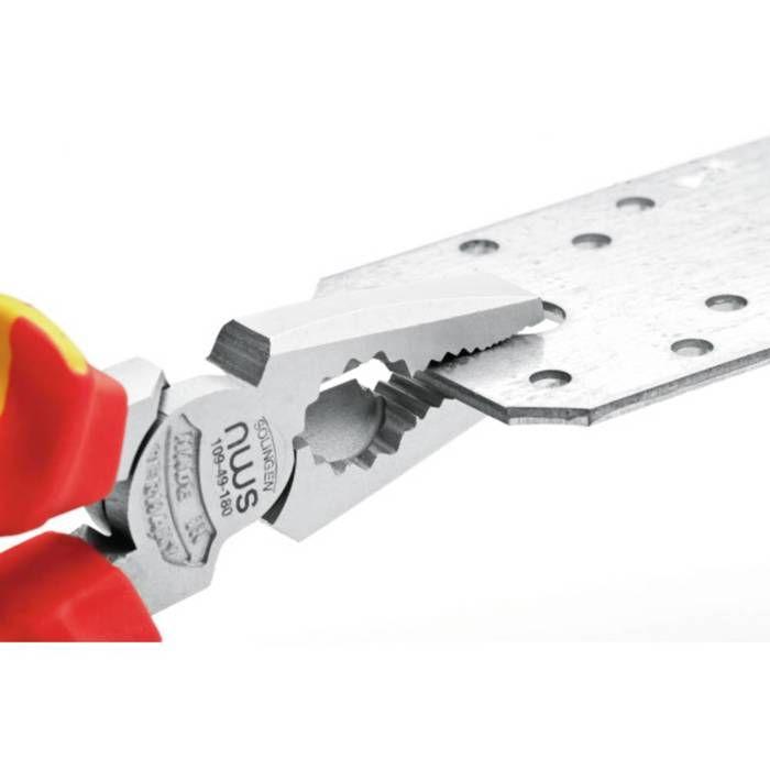 NWS 109-49-VDE-165 Universal Pliers with High Leverage 165 Mm