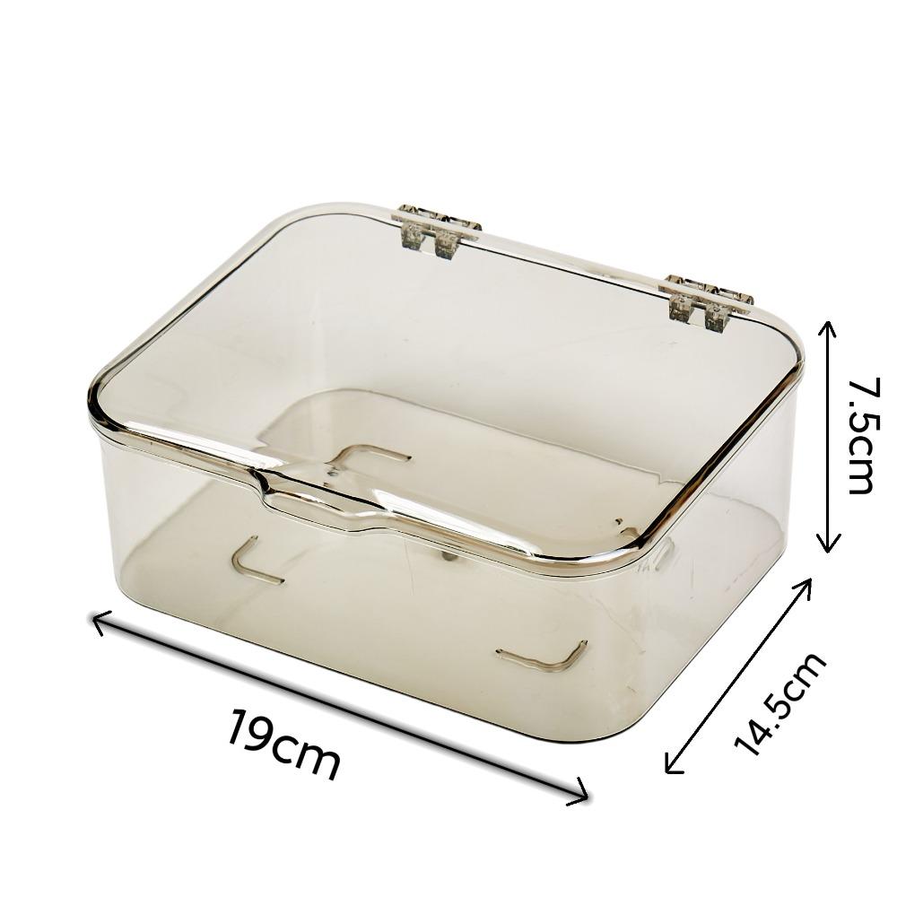 Acrylic Cosmetics Organizer Transparent Tea Set Organization Multi-purpose Desktop Storage Box