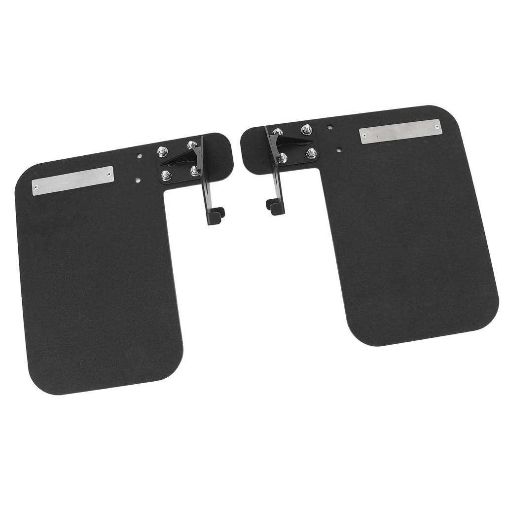 1 Pair Rear Trailing Arm Guards Mud Flaps Shockproof HDPE Steel Replacement for Polaris XP 4 1000 20