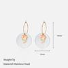 Natural Shell Earrings, Niche Personality, Exaggerated Design Sense, High-end Feeling, Earrings Accessories for Women