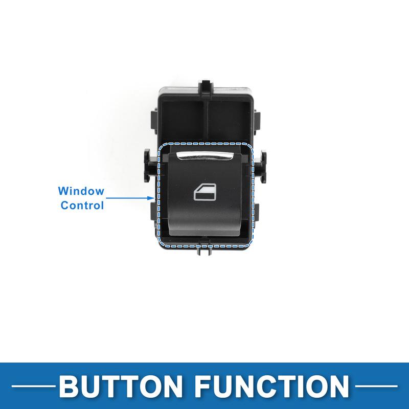 X Autohaux Rear Power Window Switch for Ford Edge Expedition F-150 No.FL3Z14529AB