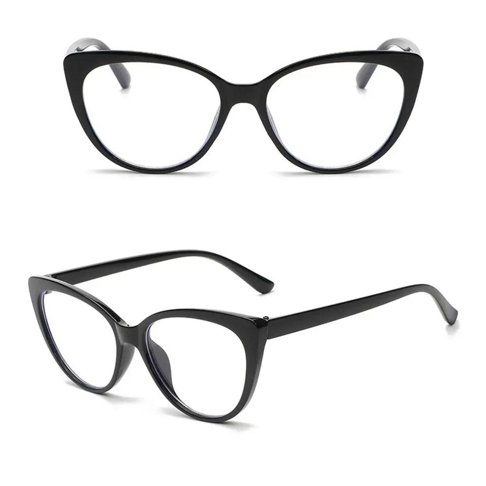Fashion Round Anti-Blue Light Glasses Women Men Blue Pink Black Eye Protection Ultra Light Eyeglasses Office Computer Goggles