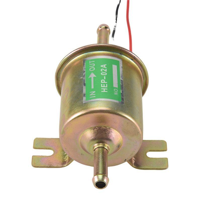 Universal 12V Fuel Pump HEP-02A Electric Gas Low Pressure Crude Oil Pump