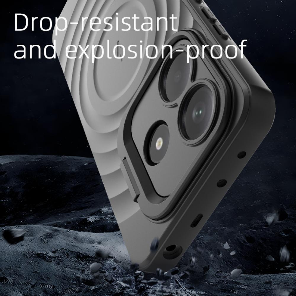 Redmi Note 14 Pro Plus 5G Phone Cover Magsafe Compatible For Xiaomi Poco X7 Wireless Charge Shockproof Case Camera Bracket Skin Touch Feel Funda