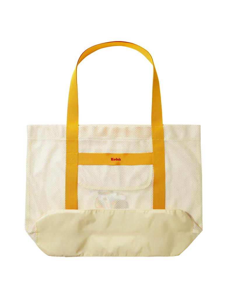 Kodak [Allan Berries] Seikodak Mesh Shoulder Bag Yellow
