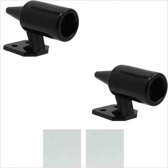 Mini Weather-Resistant Deer Repeller 2/4Pcs Durable Portable Anti-collision Siren Animal Warn Whistles for Vehicle Field Drive