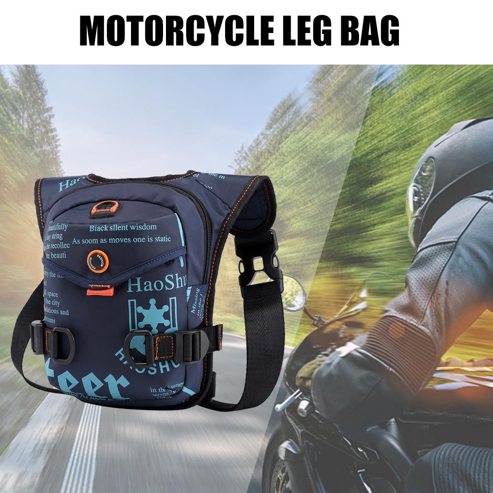 Waist Leg Bag Waterproof Crossbody Chest Fanny Pack Adjustable Large Capacity Accessories for Outdoor Riding Cycling
