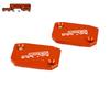 Motorcycle CNC Front Brake Clutch Fluid Reservoir Cover Cap For KTM XC XCW XCF SX SXF EXC EXCF TPI 125 150 250 350 450 2017-