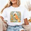 Cute Flower Platypus Shirt Platypus Lover Tee Kawaii Platypus Gift Women Casual Tshirt Daily Life Rural Aesthetics Girls Tops