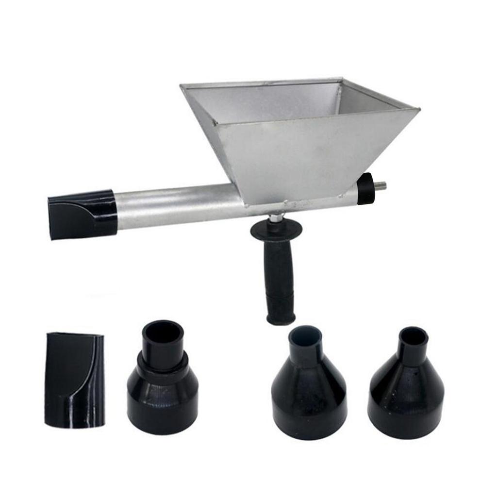 Hand-Held Cement Mortar Sprayer Convenient Removable Nozzle Automatic 1Pcs Non-Rusting Cement Grouting Machine for Outdoor Walls