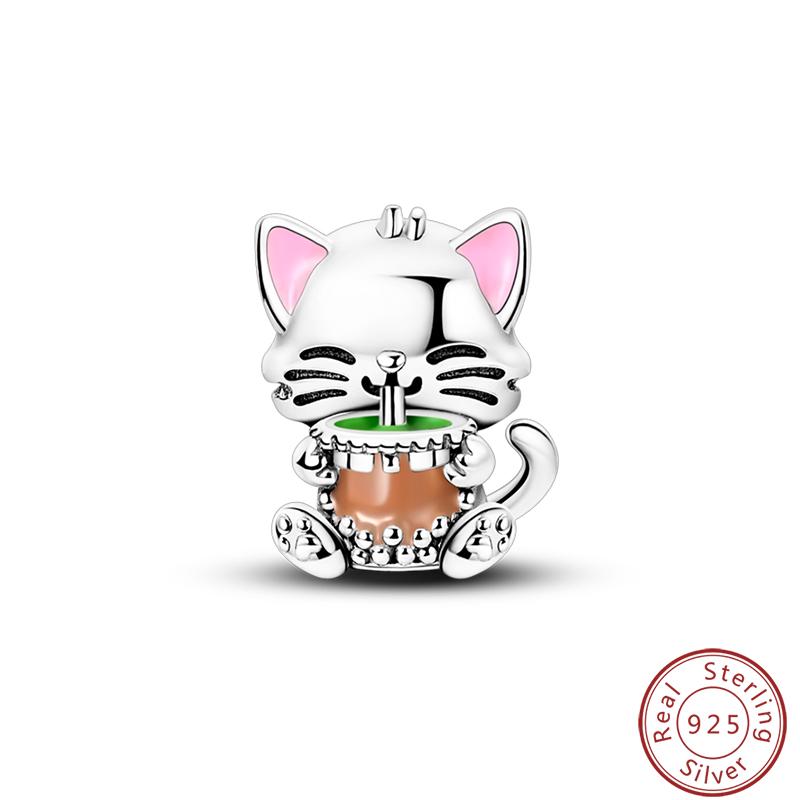 Copper Chocolate Camera Firefly Dog Cat Skeleton Charms Beads 3Mm Diy Fine Jewelry Gifts