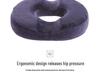 Memory Foam Hollowed-Out Hemorrhoid & Hip Cushion for Pregnant Women and Office Seating