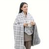 1PC Flannel Shawl Blanket Wearable Lazy Casual Office Warmth Shawl Blanket for Comfort And Style