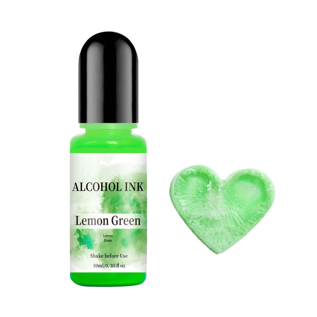 Automatic Diffusion 3D Bleeding Effect Crystal Epoxy Colorant - 30-Color DIY Alcohol Ink Set