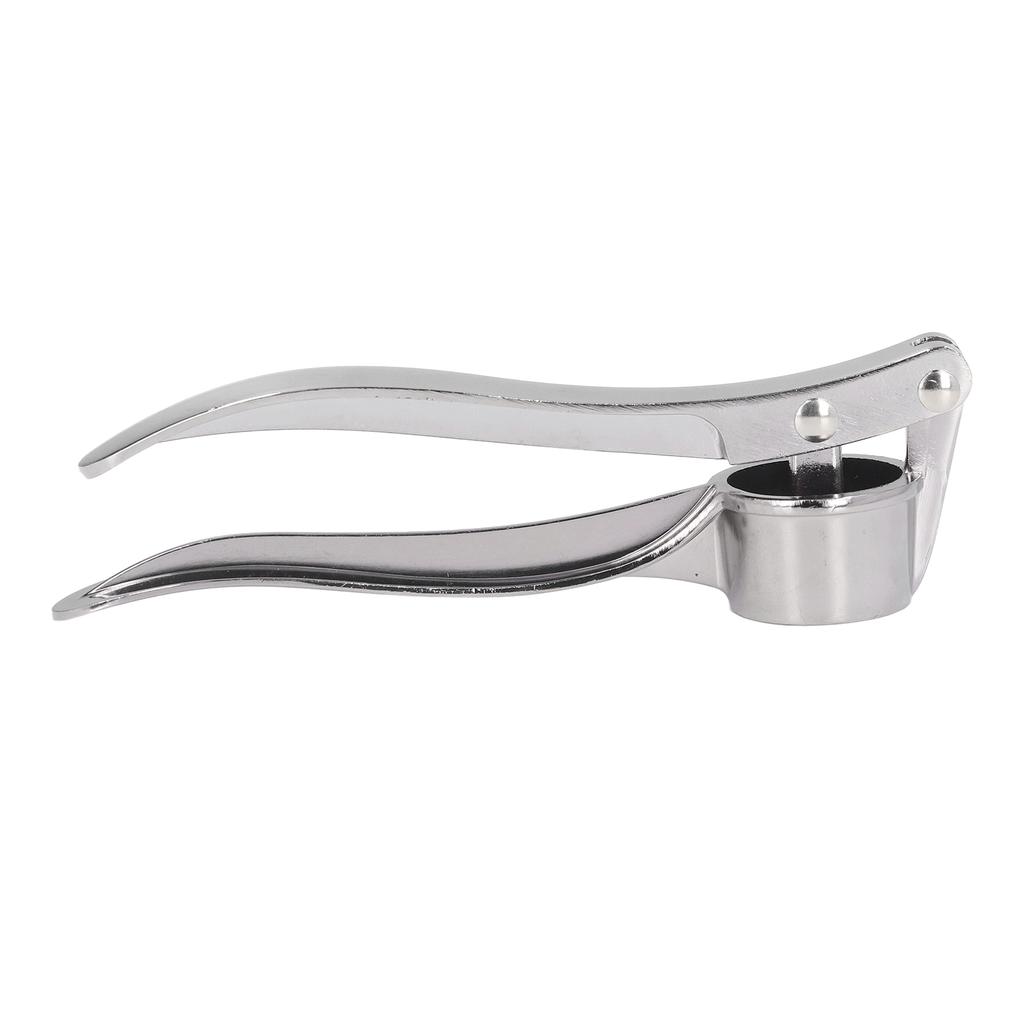 Garlic Press Crusher Handheld Ginger Mincer Tools Zinc Alloy Ergonomic Handle Rustproof for Home Kitchen