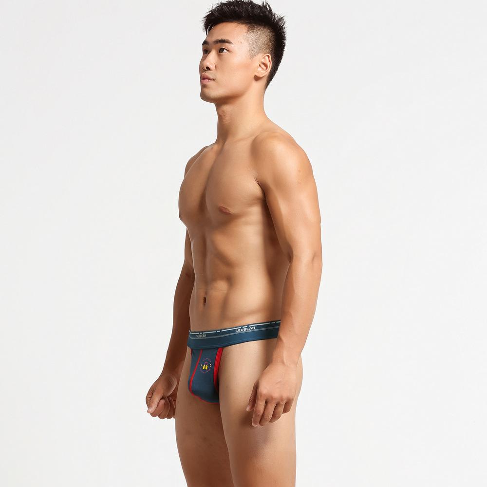 Men's G-string Thong Underwear Triangle Pants Singles T-pants Sexy Low Waist Bottom