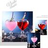 Creative Love Cocktailglas, Tasse, Kristallgläser für Getränke, Flöte, Champagnerflöten, Luxus-Glasbecher, Hochzeit, Weingläser, Spirituosen