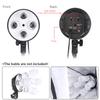 Studio Photography Kit Softbox Lighting Set with 50x70cm Softbox * 2 + 4in1 Bulb Socket * 2 + 2M Light Stand * 2 + Carrying Bag for for Studio Portrai