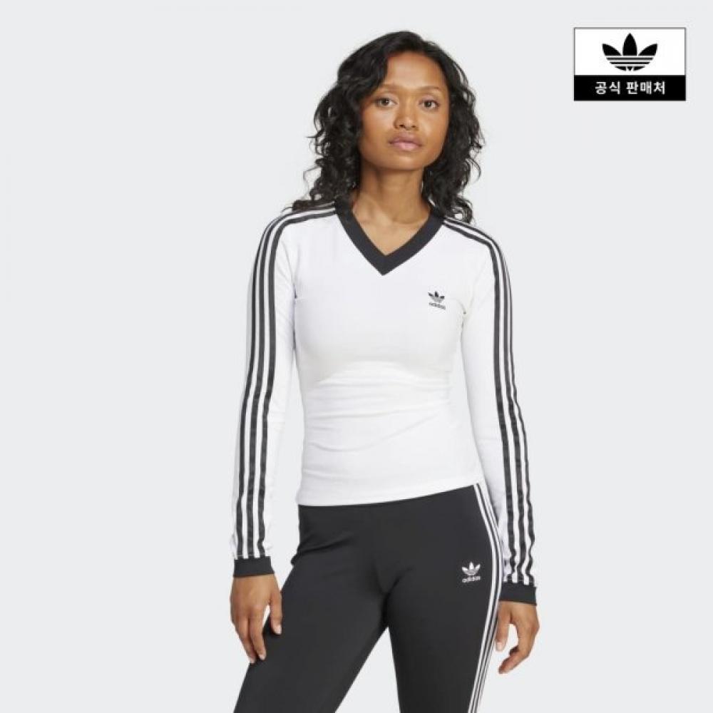 Adidas V Neck Long sleeVe Shirt Jc8154 JC8154/AL