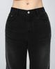 Kulsiseu Cs Black Wide Jeans-045