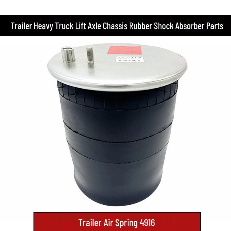 BPW Axle CIMC Trailer Heavy Truck Lift Axle Rubber Air Suspension Shock Absorber