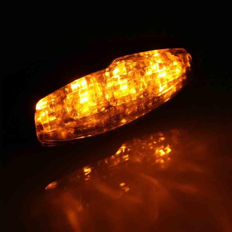 Motorcycle Turn Signal Indicator Lights Blinker Lamp Rear Front For Sport 675 660 800 1200 LED Turn Signal Light Flashing Lamp