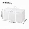 Moisture-Proof Strong Moving Packing Luggage Bags Extra Large Clear Home Closet Clothes Quilt Storage Organizer Foldable Handbag