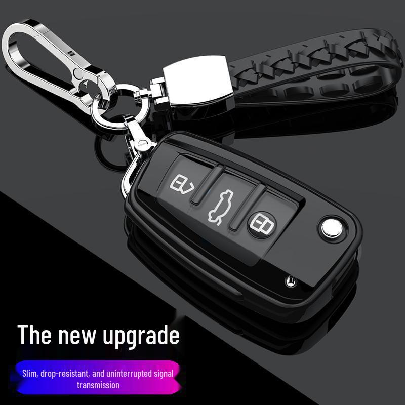 Folding Key Case Cover for Chery Tiggo 5x 2025: High-End Protective Shell with Buckle