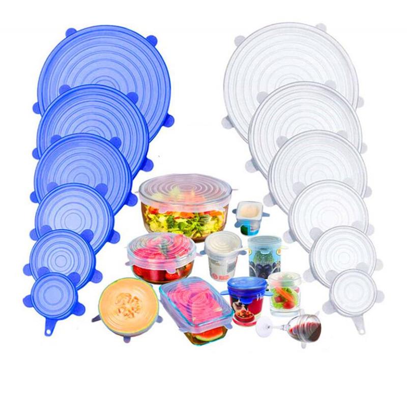 Stretch Reusable Silicone Bowl Food Storage Wraps Pot Pan Cover Seal Fresh Wrap# Stretch Reusable Silicone Bowl Food Storage Wraps Pot Pan Cover Seal Fresh Wrap#