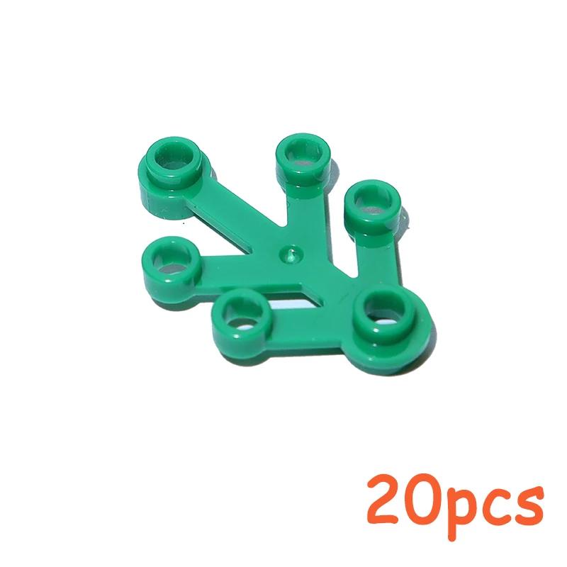 MOC Plants Accessories Bricks City Big Pine Tree Branch Bush Green Grass Flower Building Bricks 2417 2423 4727 6255 30176 33291